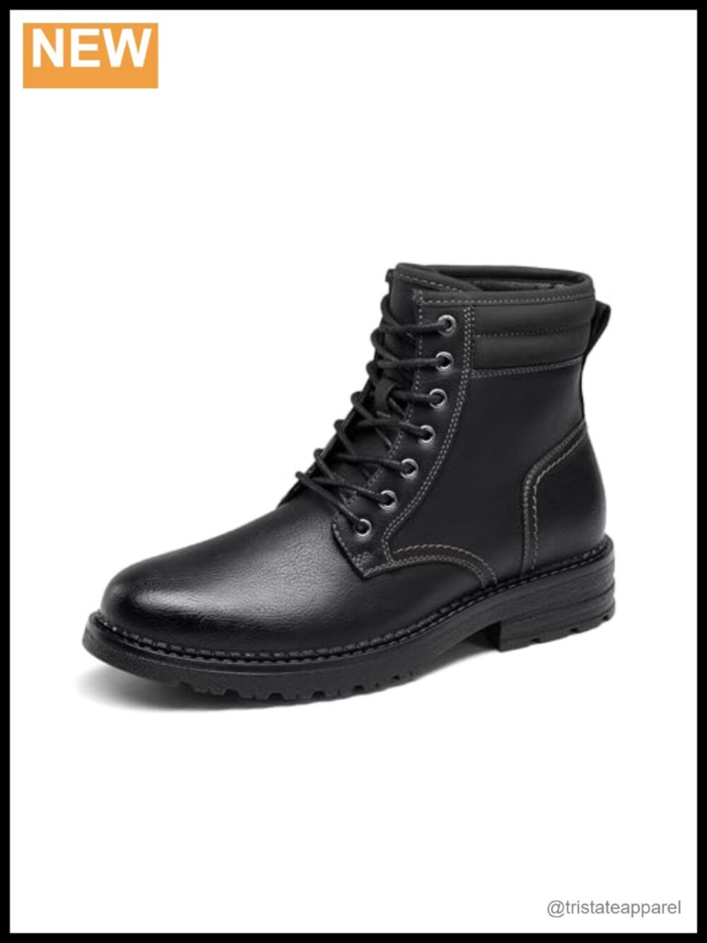 Men's Faux Leather Lace Up Ankle Boots Oxford Comfort Casual